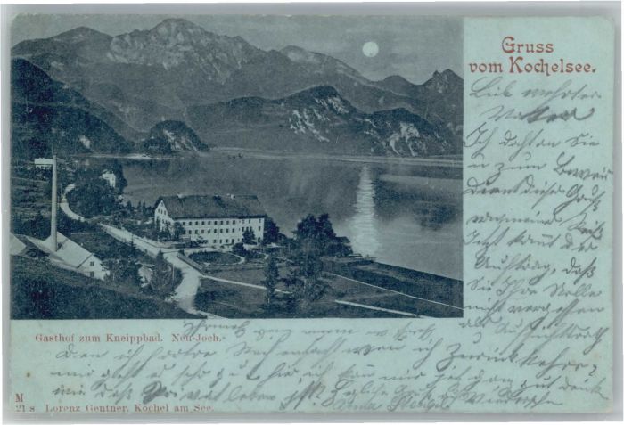 Kochel See Kochel Gasthof zum Kneippbad