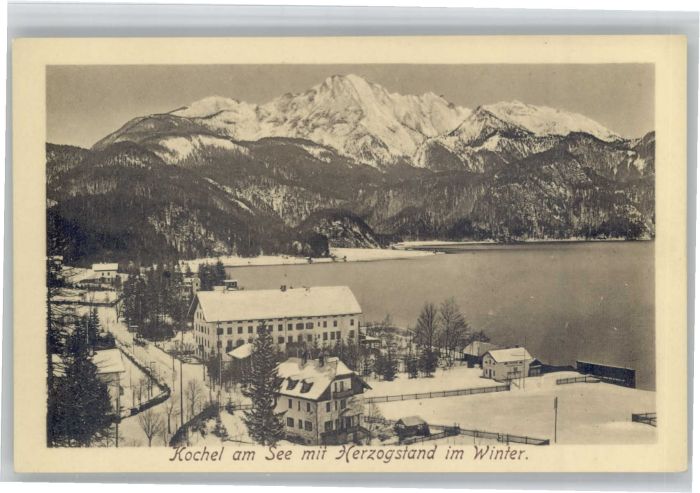 Kochel See Kochel Herzogstand