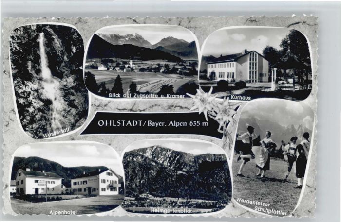 Ohlstadt Wassefall Alpenhotel Werdenfelser Schuh