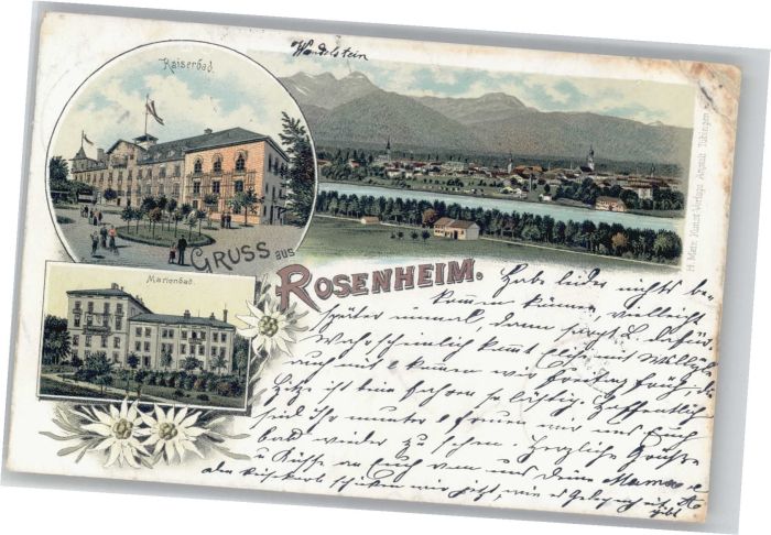 Rosenheim Bayern Rosenheim Kaiserbad Marienbad