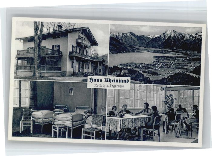 Rottach-Egern Haus Rheinland Kinderheim