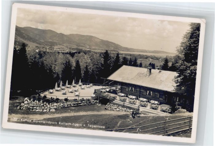 Rottach-Egern Cafe Alpenwildpark