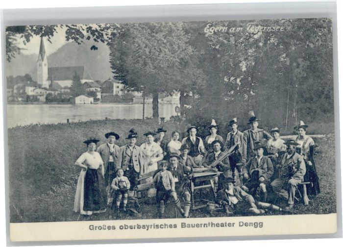 Egern Tegernsee Egern Bauerntheatergruppe Dengg