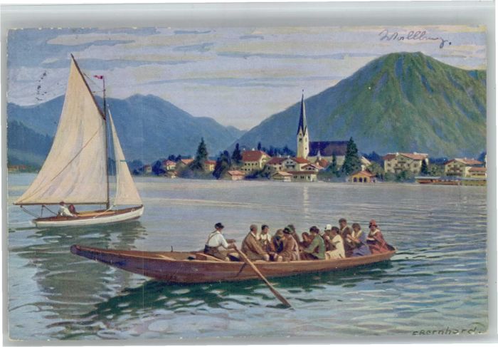 Egern Tegernsee Egern Künstler Bernhord