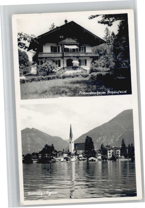 Rottach-Egern Fremdenheim Schönfeld
