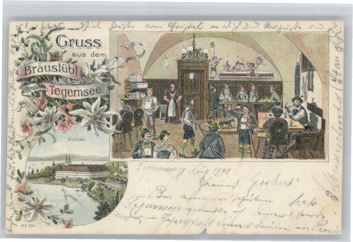 Tegernsee Bräustübl Schloss x