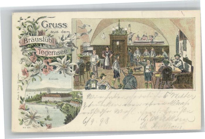 Tegernsee Bräustübl Schloss x