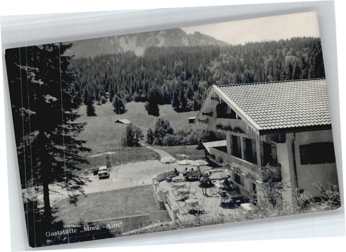 Rottach-Egern Gaststätte Moni Alm