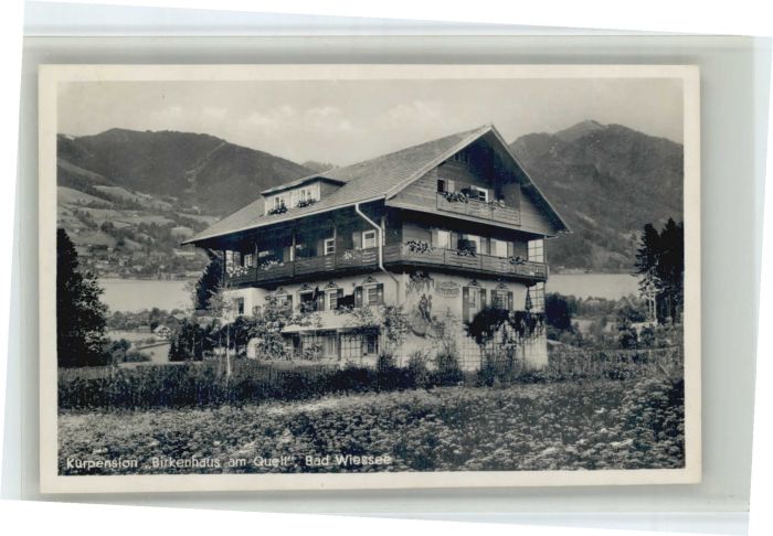 Bad Wiessee Kurpension Birkenhaus am Quell
