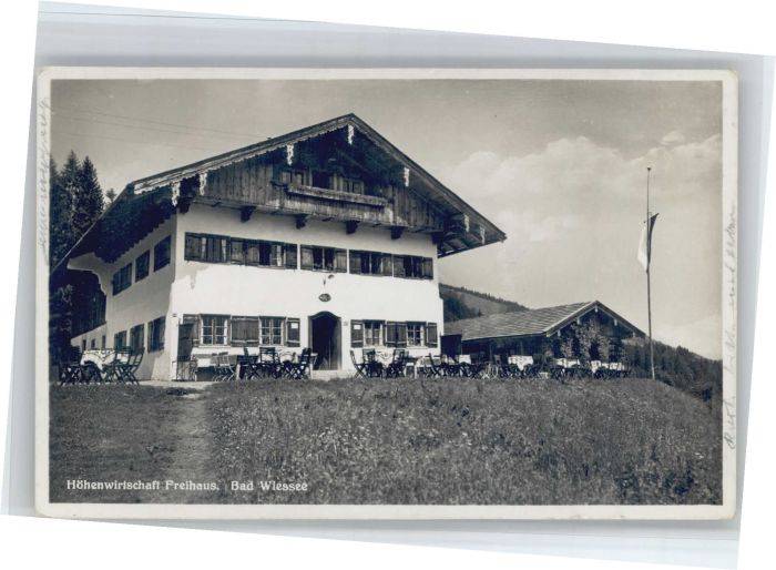 Bad Wiessee Höhenwirtschaft Freihaus