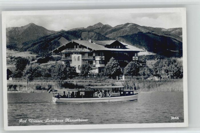 Bad Wiessee Landhaus Hanselbauer Boot