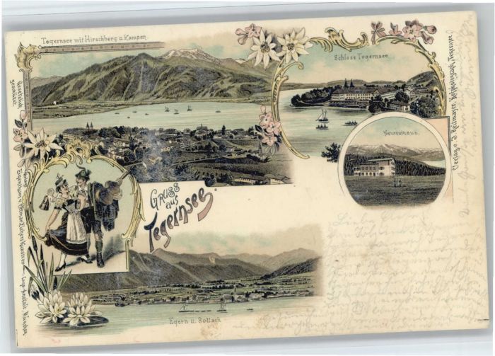 Tegernsee Hirschberg Kampen Schloss Neureuthaus E