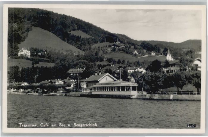 Tegernsee Bayern Sengerschloss