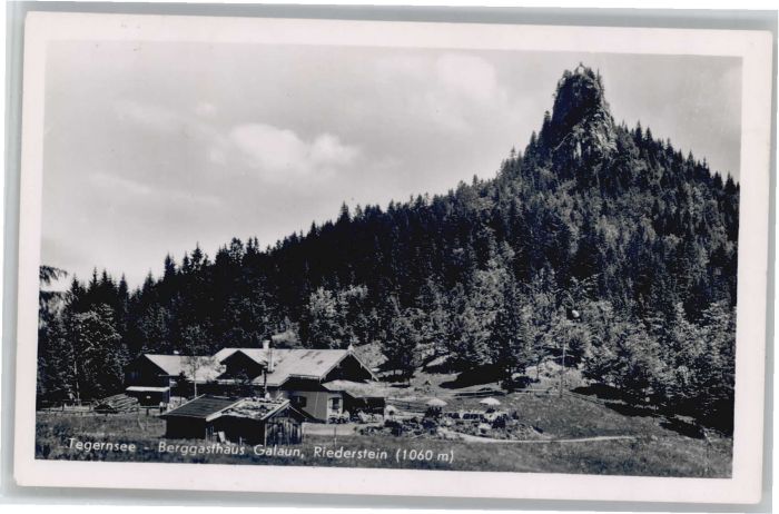 Tegernsee Bayern Berggasthaus Galaun Riederstein