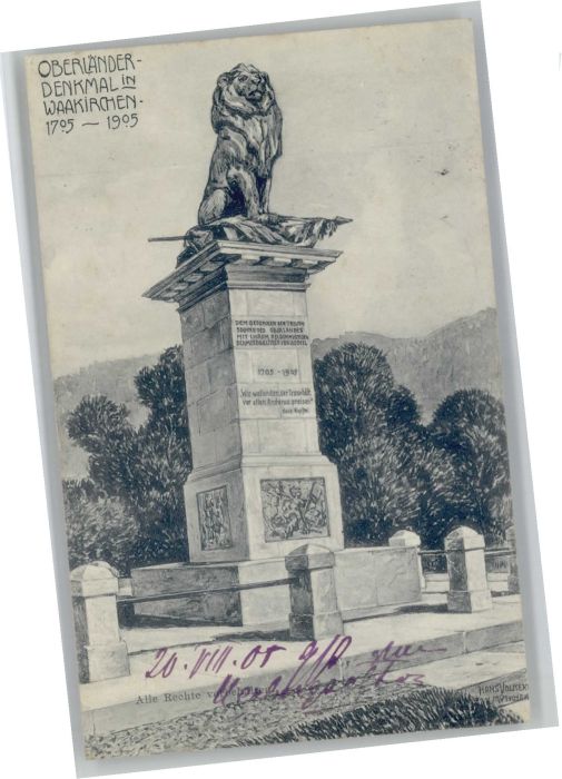 Waakirchen Oberländerdenkmal