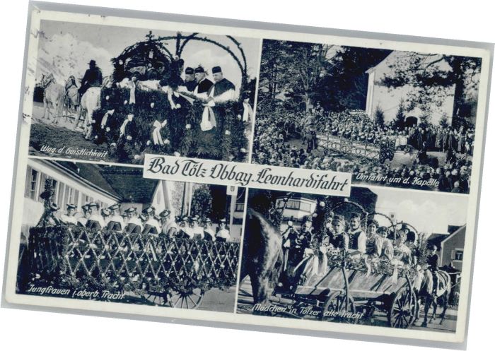 Bad Toelz eonhardifahrt Trachtenmädchen x