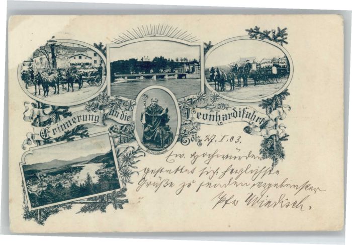 Bad Toelz eonhardifahrt St Leonhardt