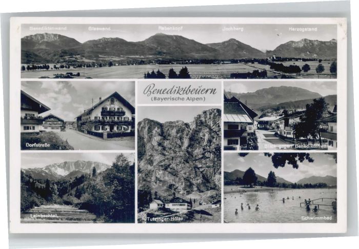 Benediktbeuern Dorfstrasse Tutzinger Hütte Schwimmbad