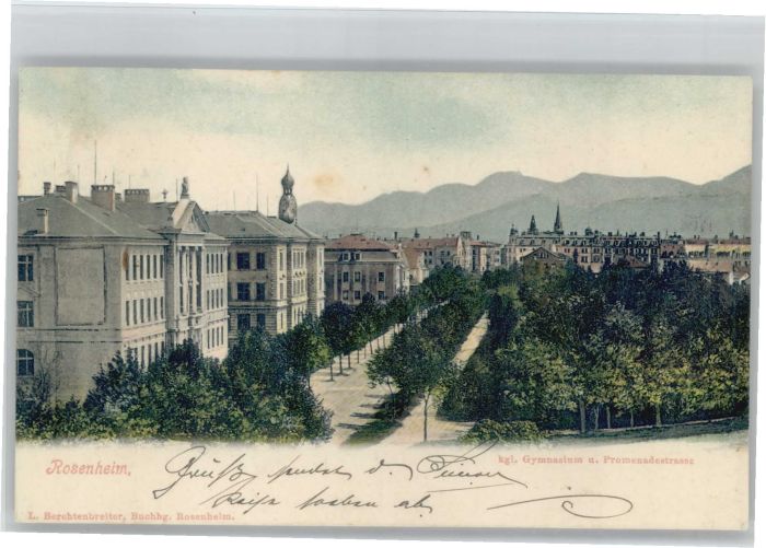 Rosenheim Bayern Rosenheim Gymnasium