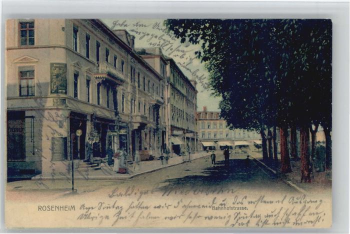 Rosenheim Bayern Rosenheim Bahnhofstrasse