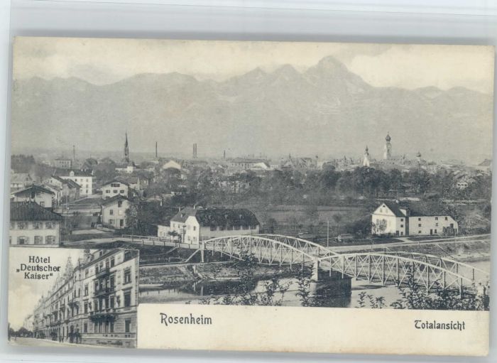 Rosenheim Bayern Rosenheim Hotel Deutscher Kaiser