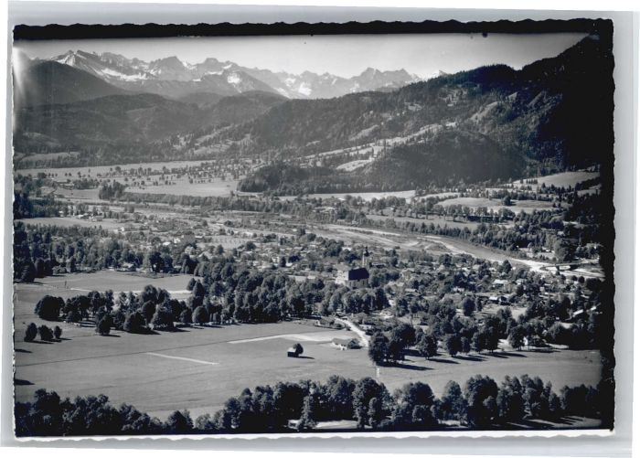 Lenggries Fliegeraufnahme