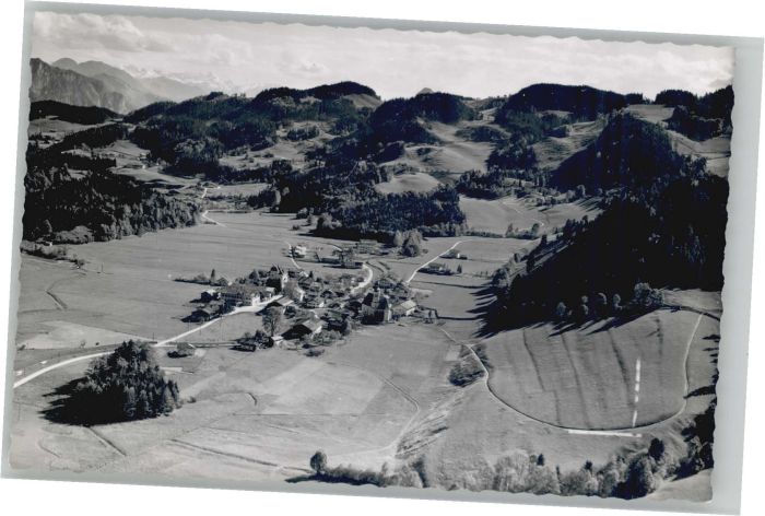 Sachrang Chiemgau Fliegeraufnahme