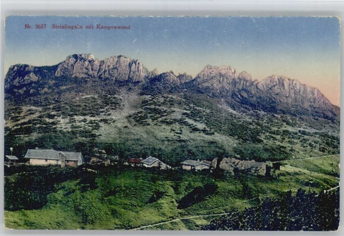 Aschau Steinlingalm Kampenwand