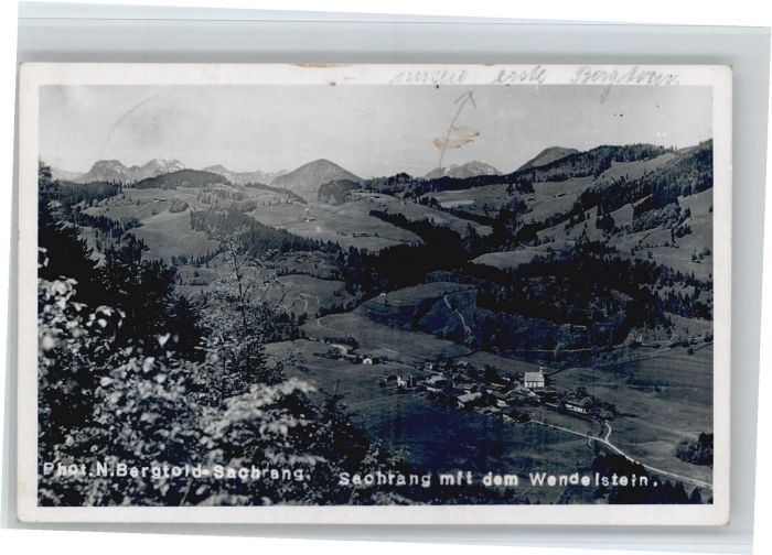 Sachrang Chiemgau Wendelstein