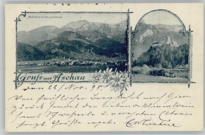 Aschau Burg Hohenaschau Kampenwand