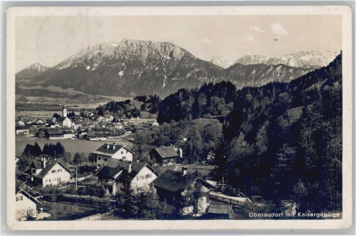 Oberaudorf Kaisergebirge