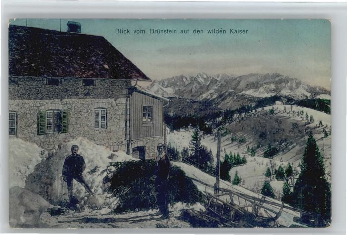 Oberaudorf Brünstein Wilder Kaiser