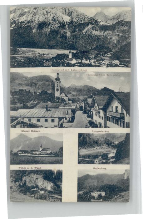 Oberaudorf Kloster Reisach Luegsteinsee Grafenburg