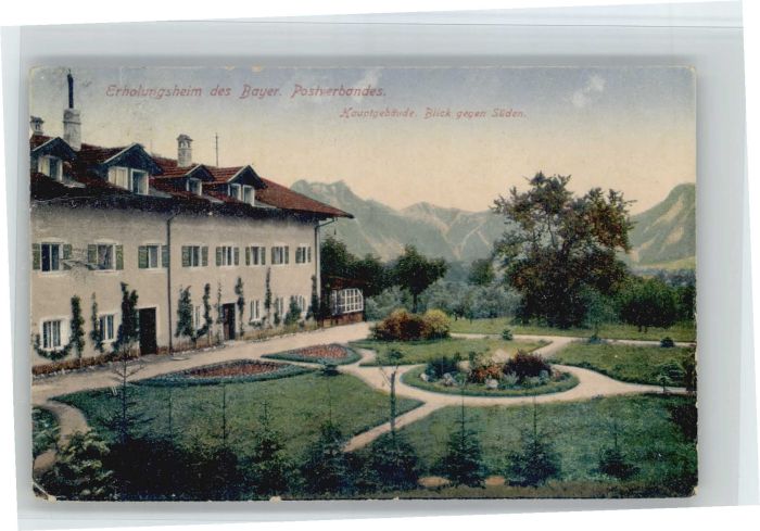 Brannenburg Erholungsheim des bayerischen Postverba