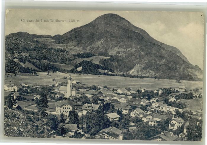 Oberaudorf Wildbarren