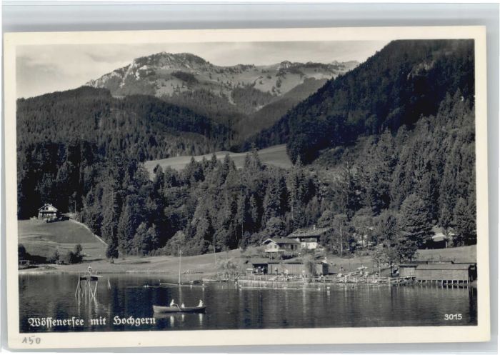 Unterwoessen össenersee Hochgern *
