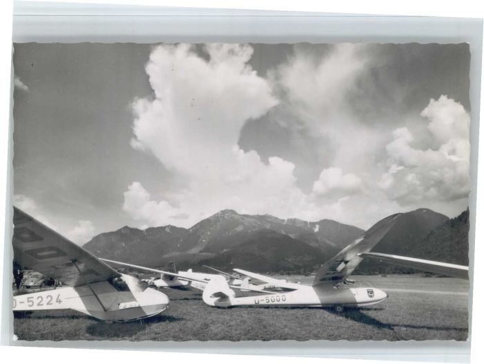 Unterwoessen lpensegelflugschule Segelflugzeuge D 50