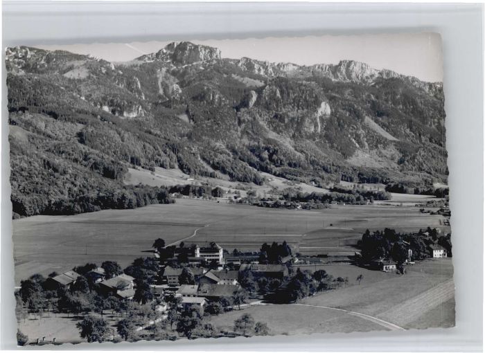 Aschau Fliegeraufnahme Kinderheilstätte