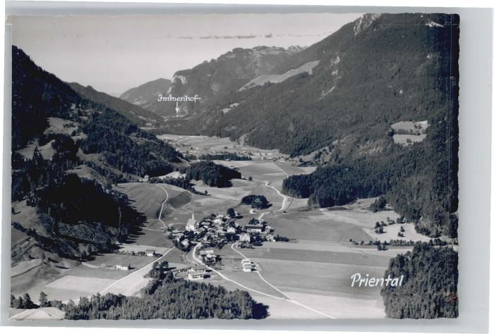 Sachrang Chiemgau Fliegeraufnahme