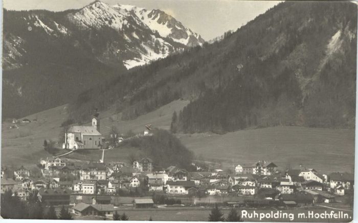 Ruhpolding Bayern Hochfelln