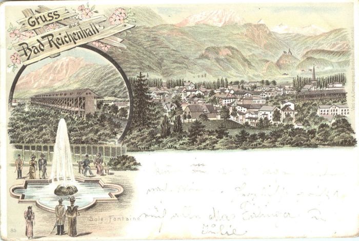 Bad Reichenhall Sole Fontaine