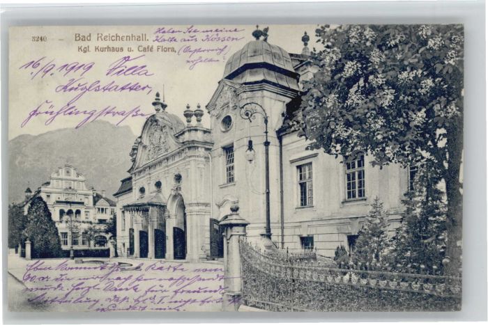 Bad Reichenhall Kurhaus Cafe Flora