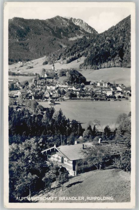 Ruhpolding Bayern Alpenwirtschaft Brandler