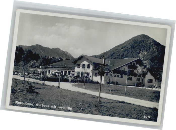 Ruhpolding Bayern Kurhaus Hochfelln