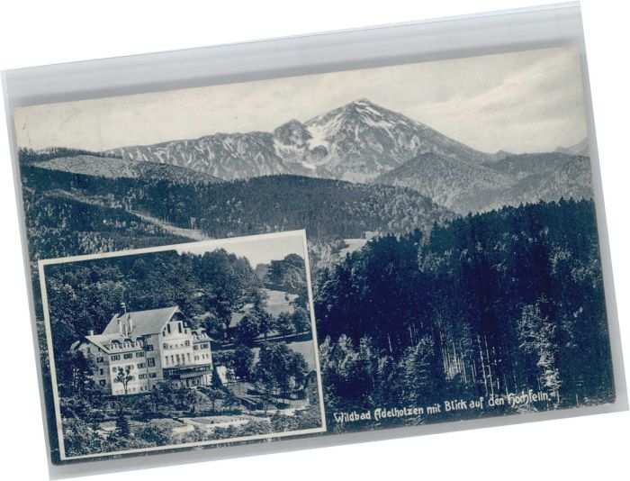 Bad Adelholzen Oberbayern Bad Adelholzen Hochfelln