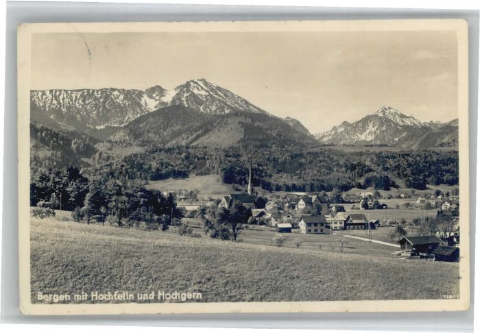 Bergen Chiemgau Hochfelln Hochgern