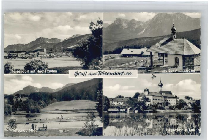 Teisendorf Oberbayern Teisendorf Hochstaufen Stoisser Alm Hög