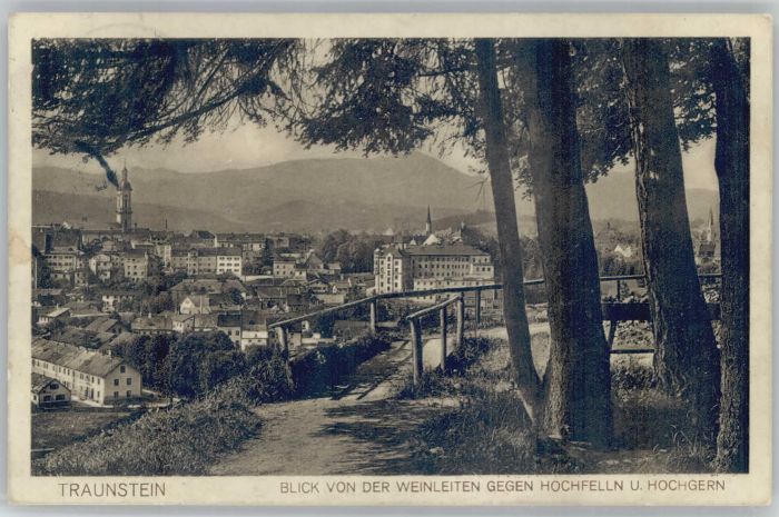 Traunstein Oberbayern Traunstein Hochfelln Hochgern