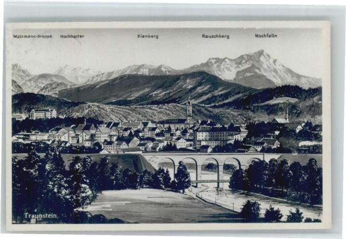 Traunstein Oberbayern Traunstein Watzmann-Gruppe Hochkalter K