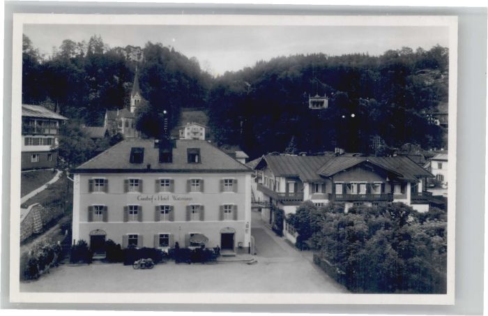 BERCHTESGADEN Bayern Gasthof Watzmann